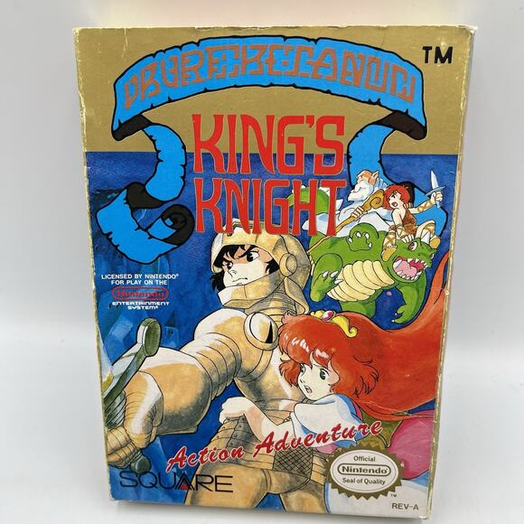 King's Knight - Nintendo NES - With Box - Very Good - Picture 7 of 16